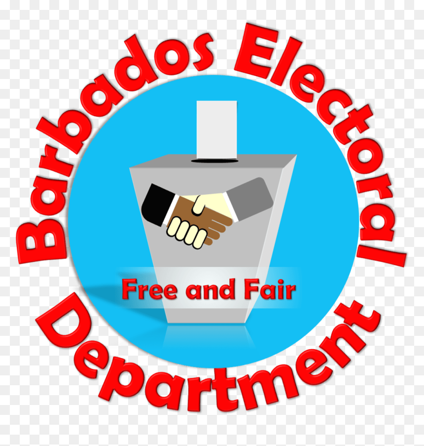Transparent Your Vote Counts Clipart, HD Png Download - barbados flag png