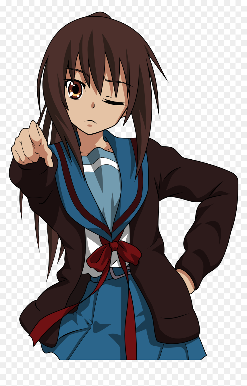 涼宮 ハルヒ 性 転換, HD Png Download - elfen lied lucy png