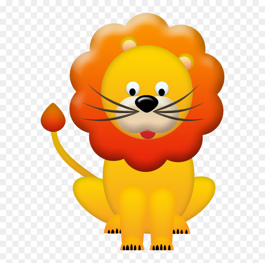 Personagens De Festas Do Safari, HD Png Download - leao png