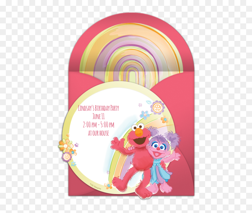 Cartoon, HD Png Download - elmo birthday png