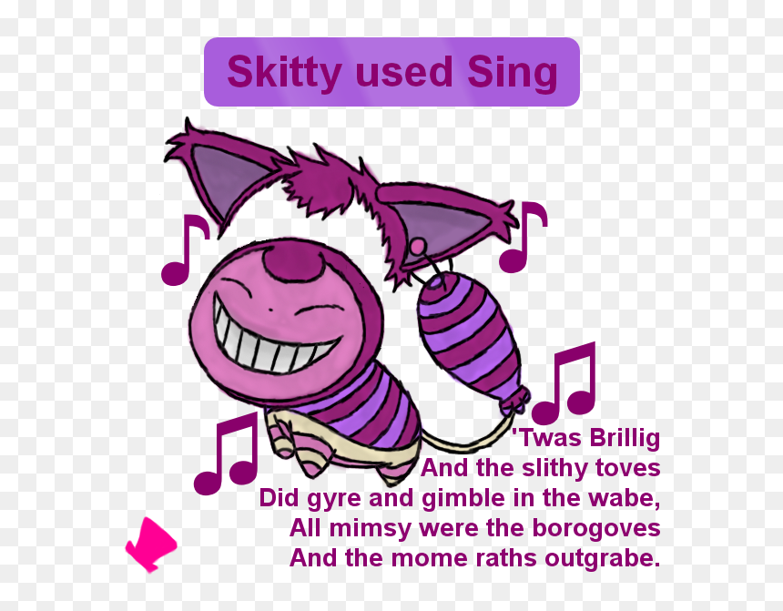 Cheshire Cat Pokemon, HD Png Download - skitty png