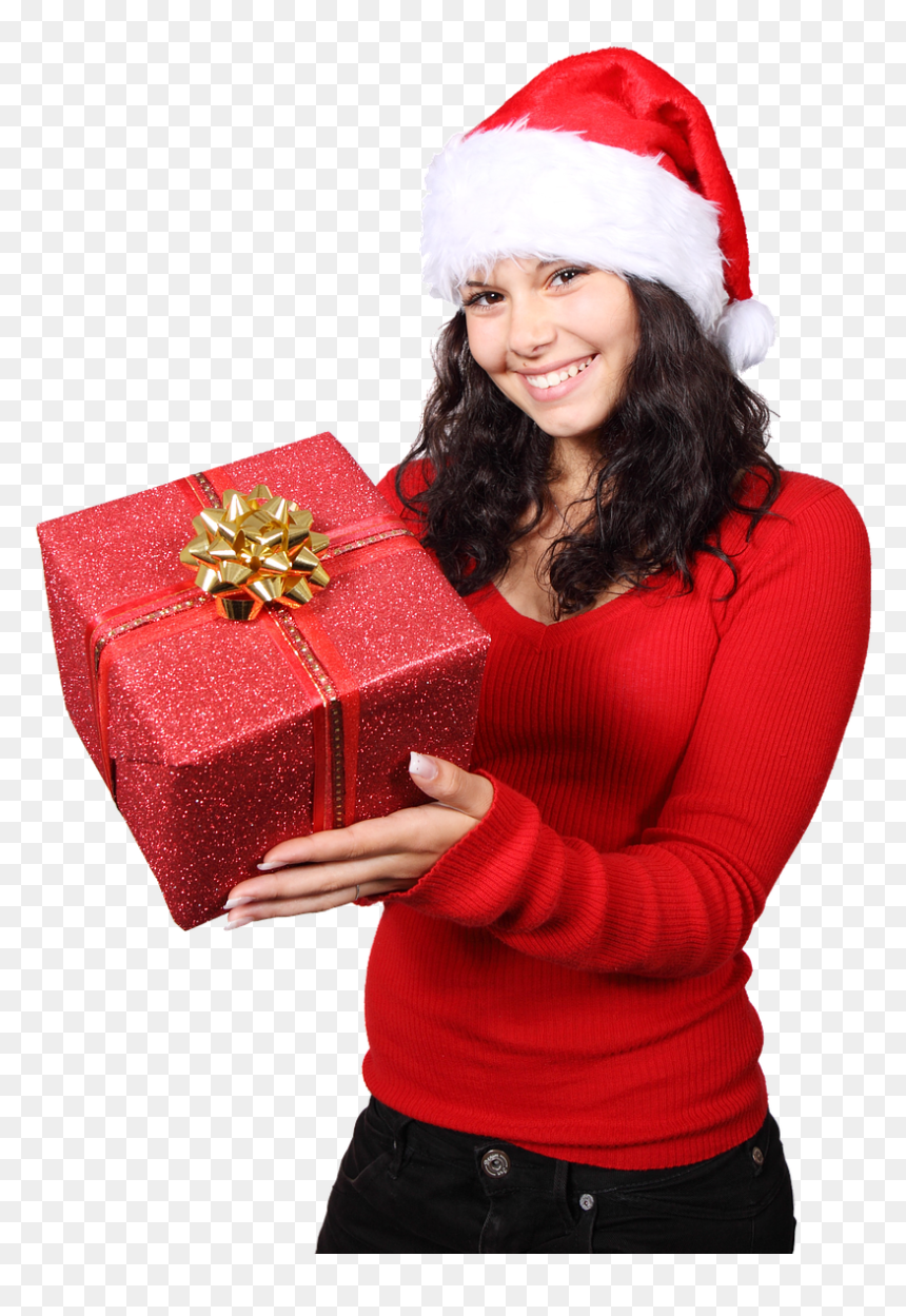Christmas Day, HD Png Download - christmas girl png