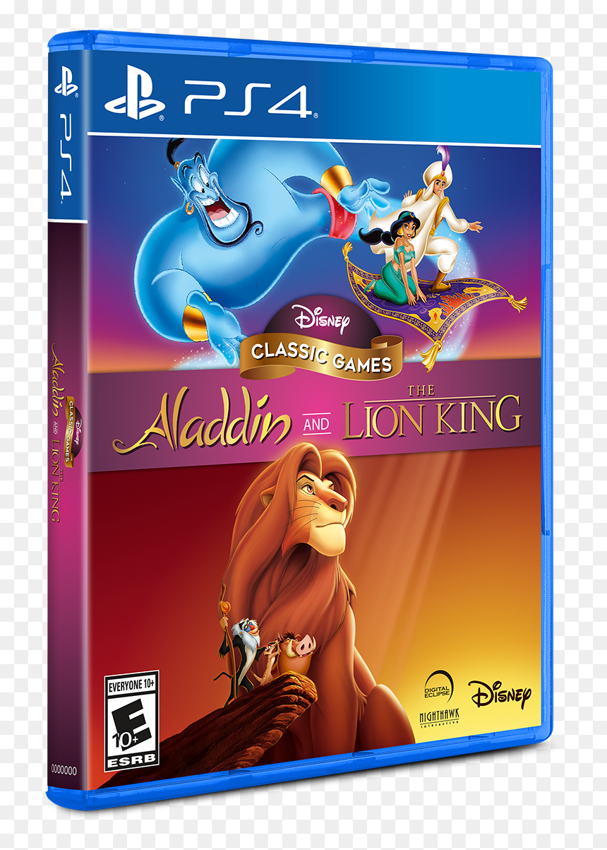 Disney Classic Games Aladdin And The Lion King Xbox, HD Png Download - 16 bit mario png