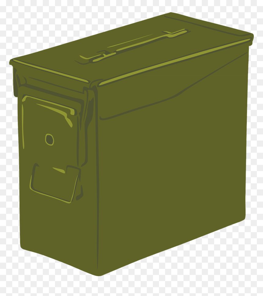 Ammo Can Clip Art, HD Png Download - ammo box png
