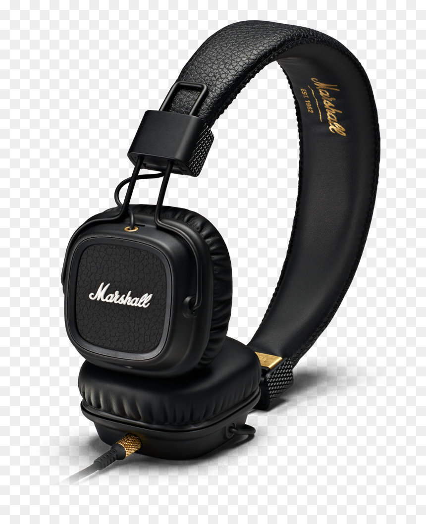 Marshall Major 2 Brown, HD Png Download - headphone png