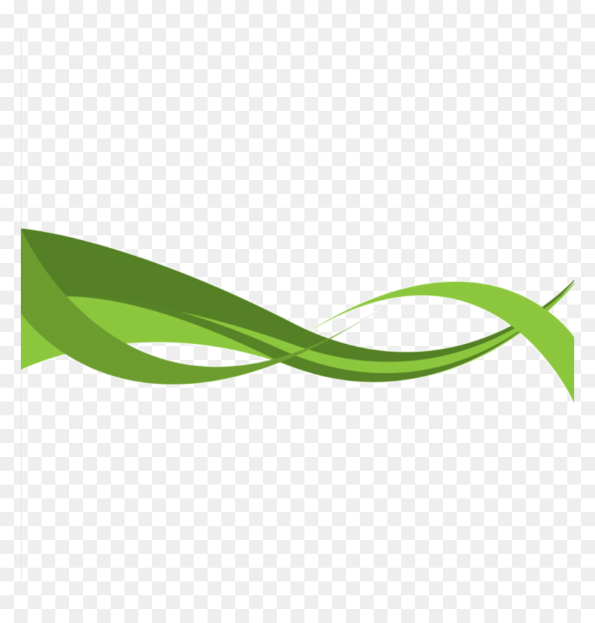 Green Curved Line Png, Transparent Png - curved line png