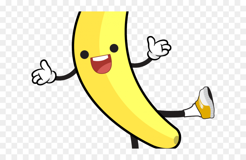 Banana Cartoon, HD Png Download - funny face png