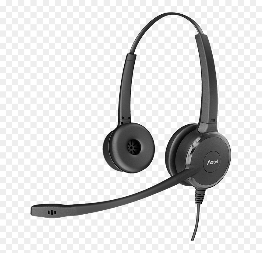 Axtel Headsets, HD Png Download - headphone png