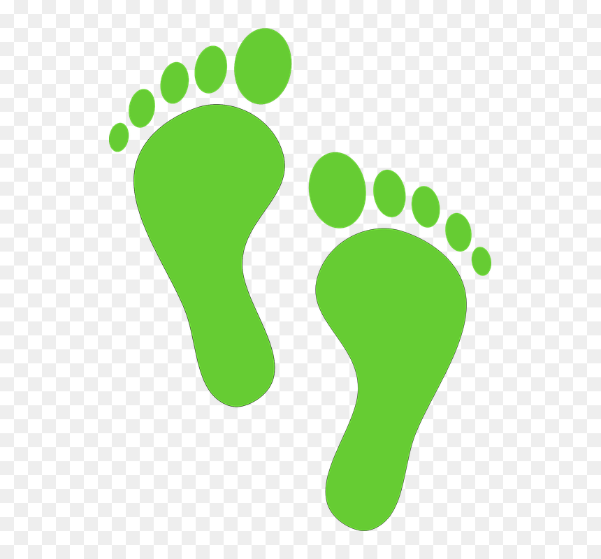 Step Clipart, HD Png Download - footprint png