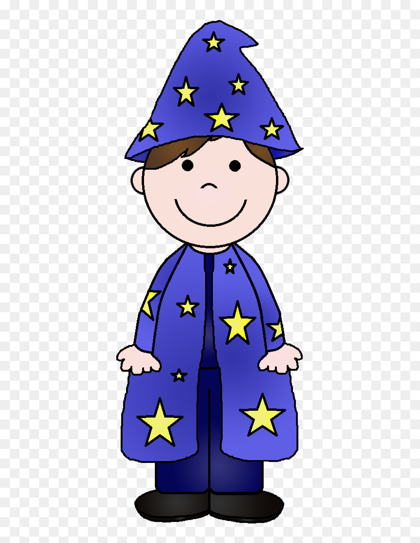 Wizard Young Clipart, HD Png Download - wizard hat png