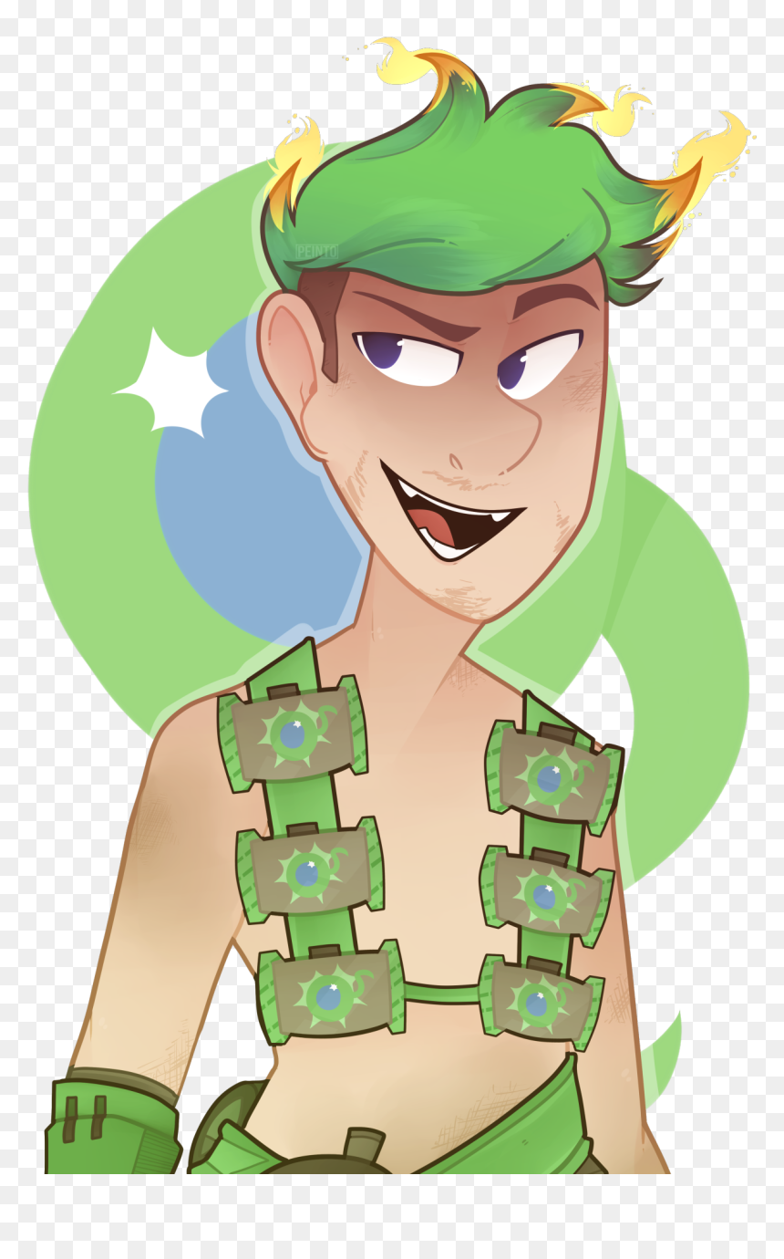 Jacksepticeye Junkrat, HD Png Download - junkrat png