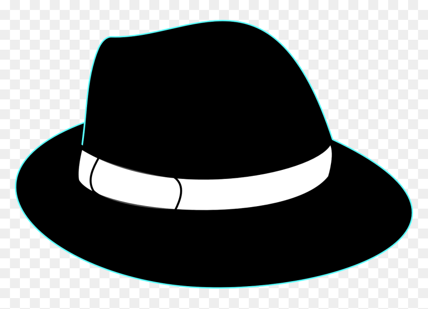 Black Hat Clipart, HD Png Download - mlg fedora png