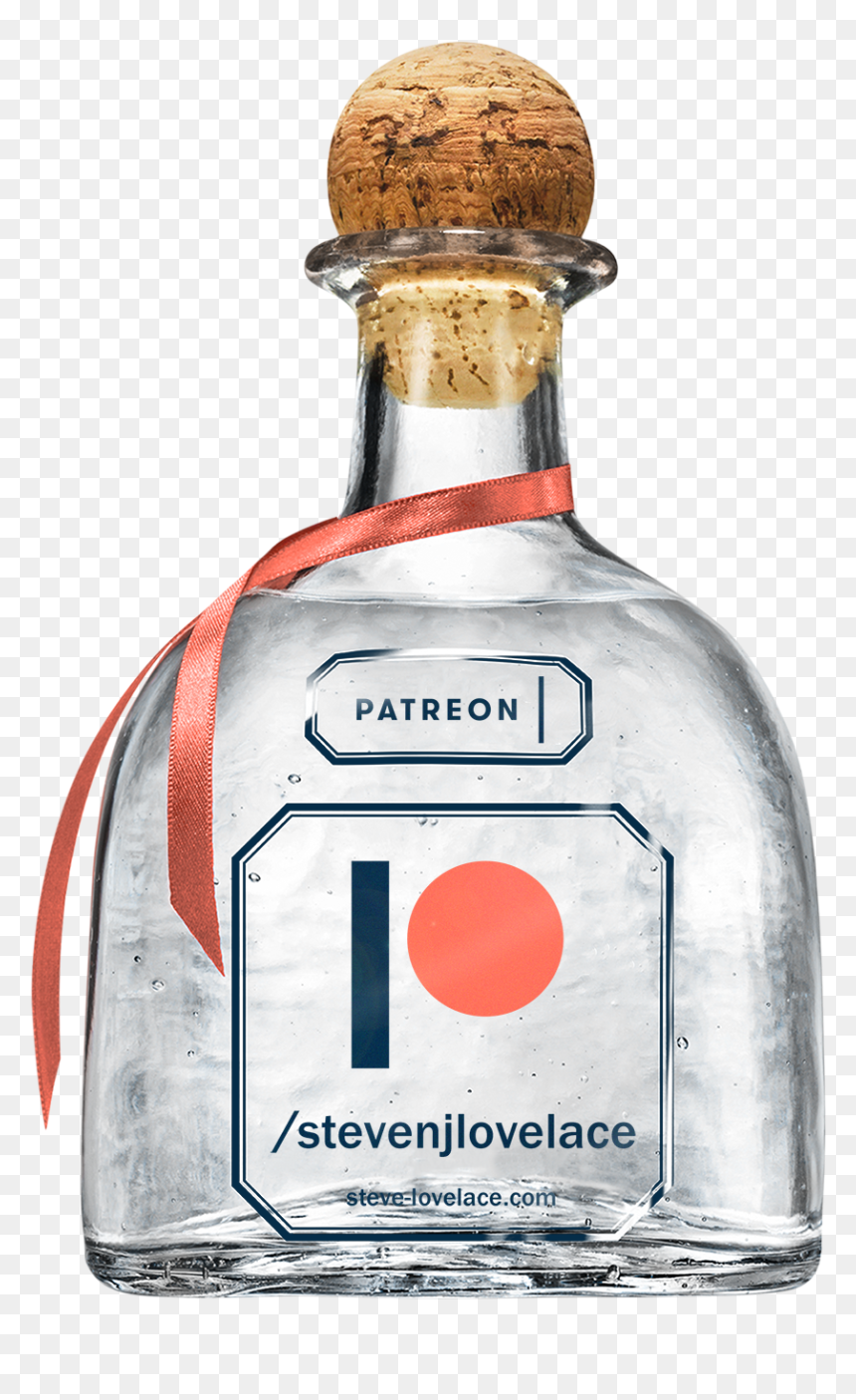 Tequila Patron Blanco, HD Png Download - patreon png