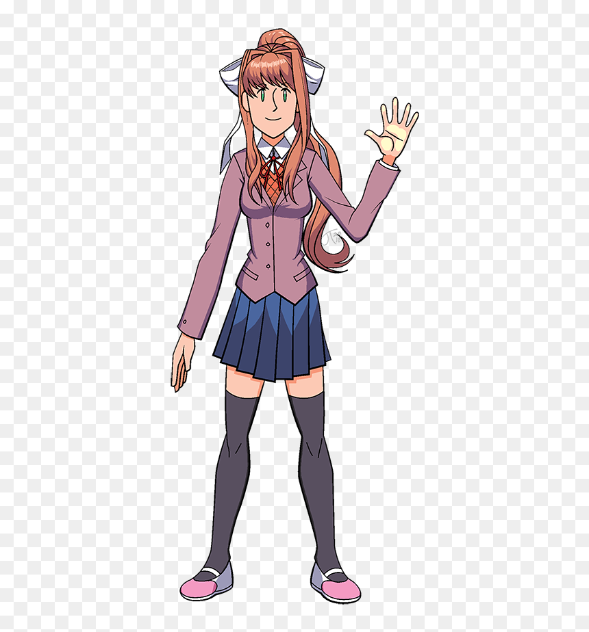 Cartoon, HD Png Download - monika png