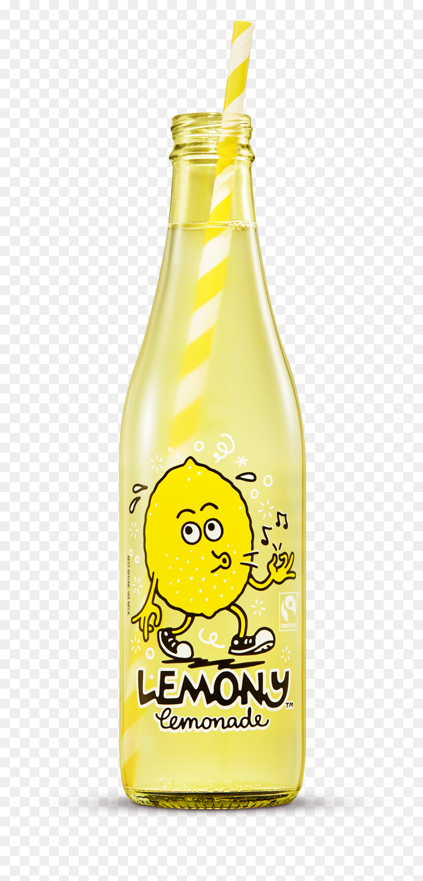 Glass Bottle, HD Png Download - lemonade png
