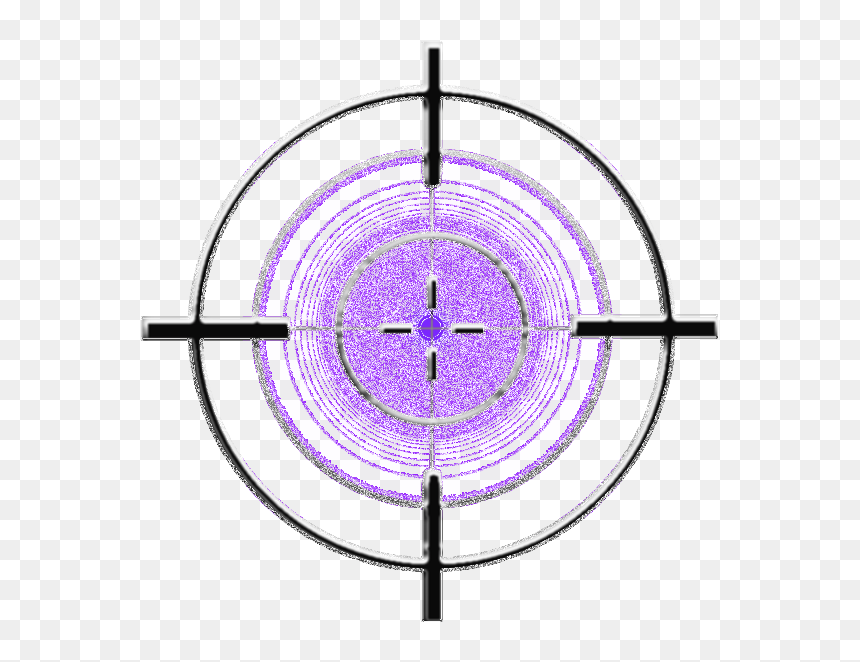 Circle, HD Png Download - crosshairs png
