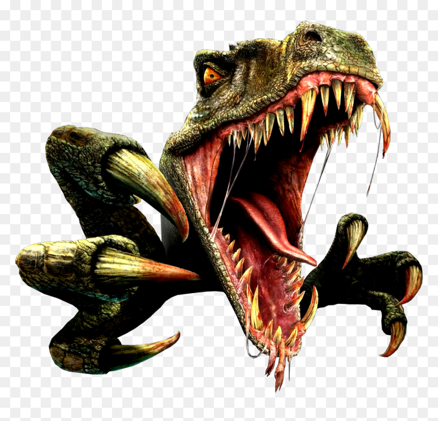 Scary Dinosaur Png, Transparent Png - scary png
