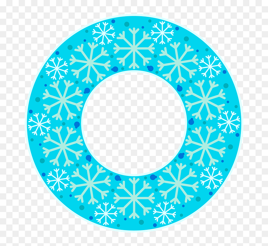 Circle, HD Png Download - snow flake png
