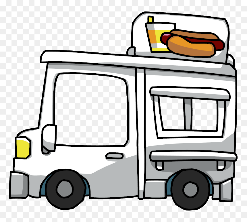 Ice Cream Truck Png, Transparent Png - food truck png