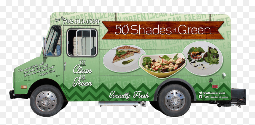 Healthy Food Truck, HD Png Download - food truck png