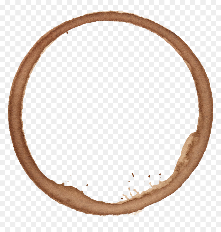 Coffee Stain Ring Png, Transparent Png - coffee stain png