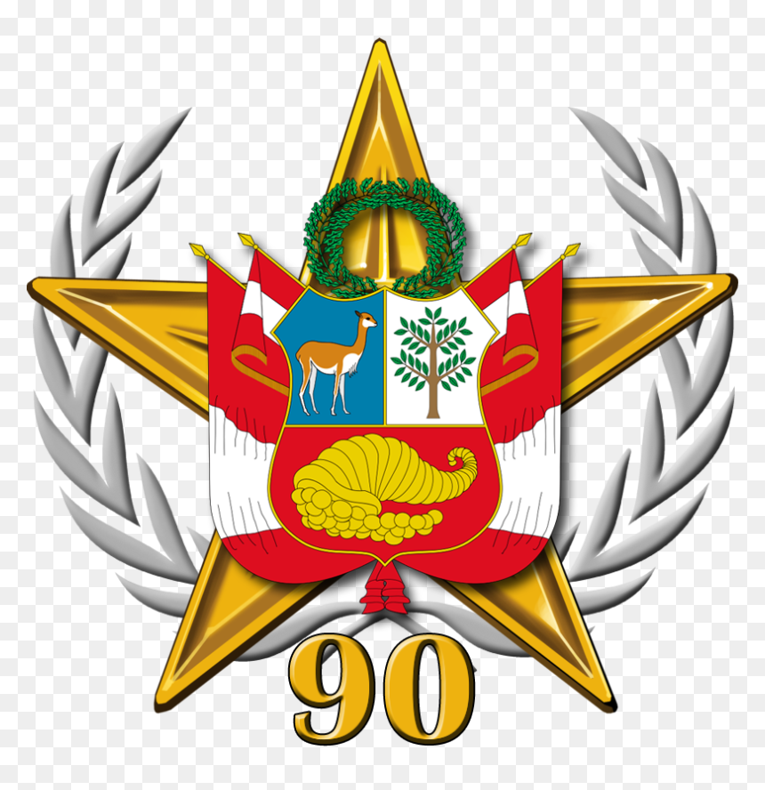 Republica Del Peru Escudo, HD Png Download - laurel png
