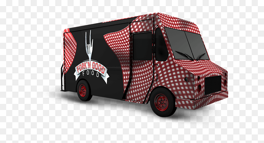 Model Car, HD Png Download - food truck png
