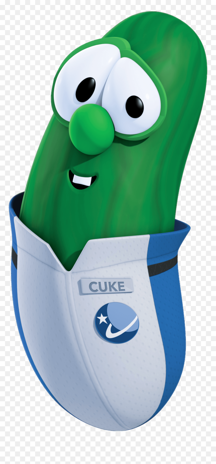 Larry Veggies In Space, HD Png Download - cucumber png