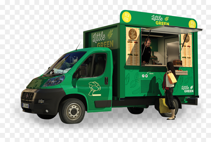 Street Food Truck Png, Transparent Png - food truck png