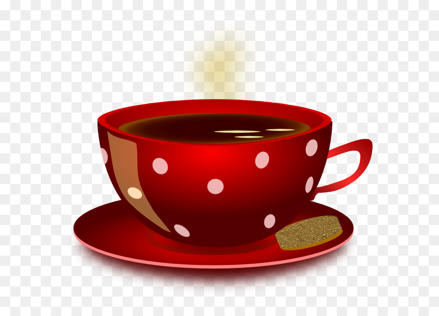 Cup Of Tea Clipart, HD Png Download - coffee stain png