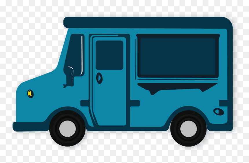 Truck, HD Png Download - food truck png