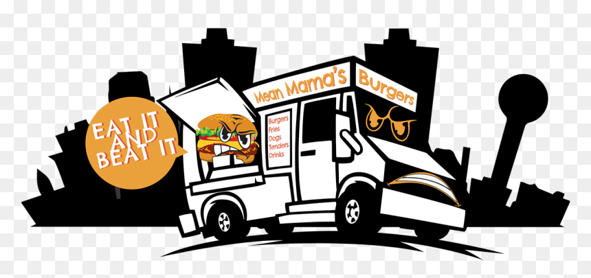 Food Truck Burger Png, Transparent Png - food truck png