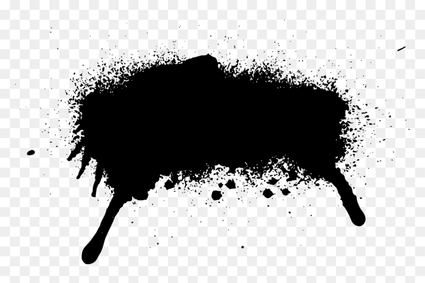 Black Spray Paint Png, Transparent Png - spray paint png