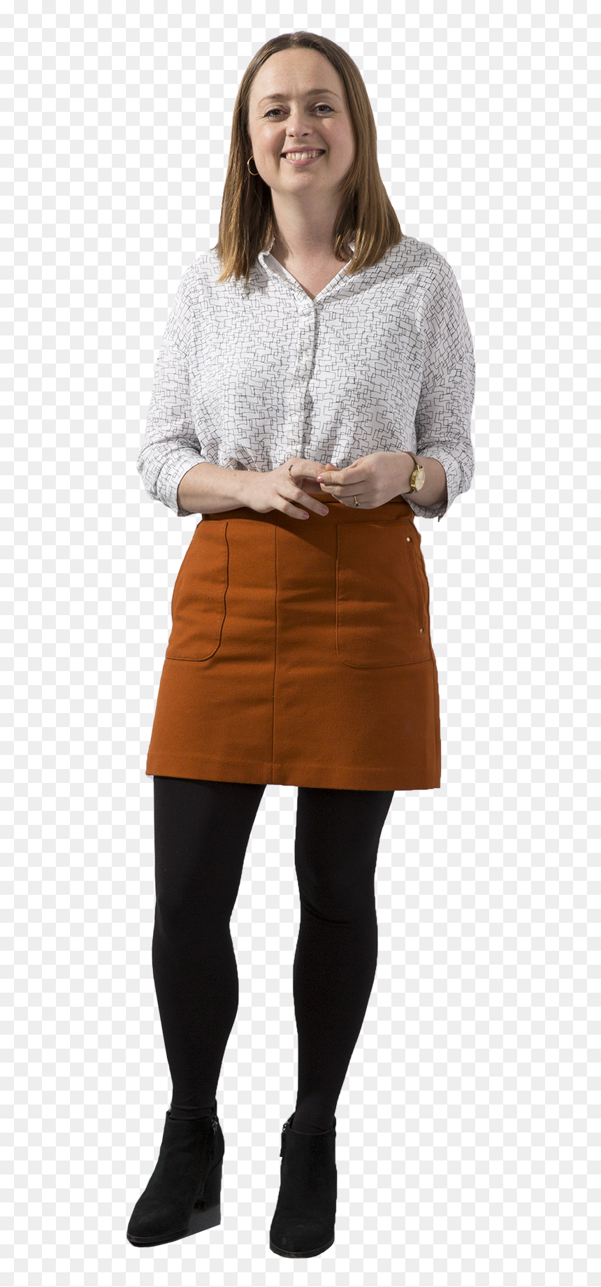 Miniskirt, HD Png Download - people standing png