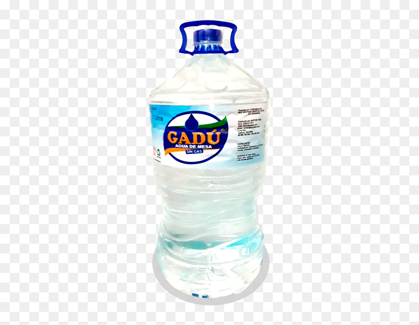 Plastic Bottle, HD Png Download - botella de agua png