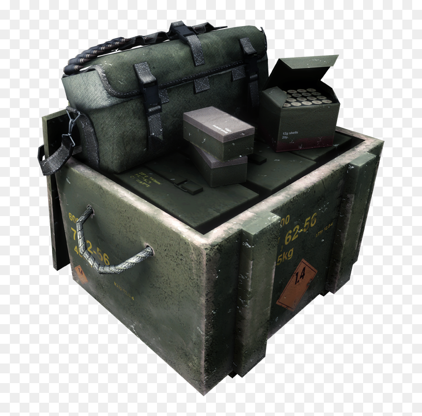 Battlefield 3 Weapons, HD Png Download - ammo box png