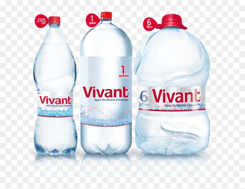 Vivant Agua Familiar 2019-min - Vivant, HD Png Download - botella de agua png