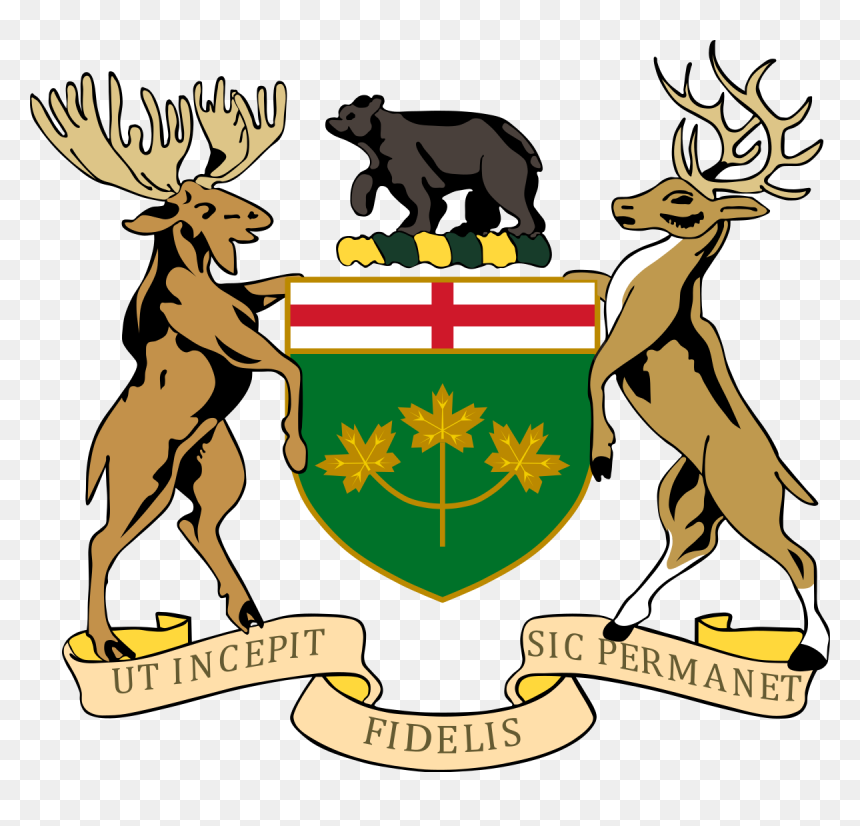 Ontario Coat Of Arm, HD Png Download - handicap symbol png