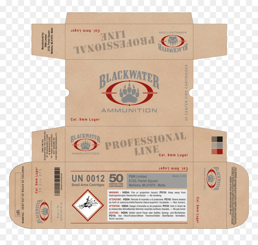 Blackwater, HD Png Download - ammo box png