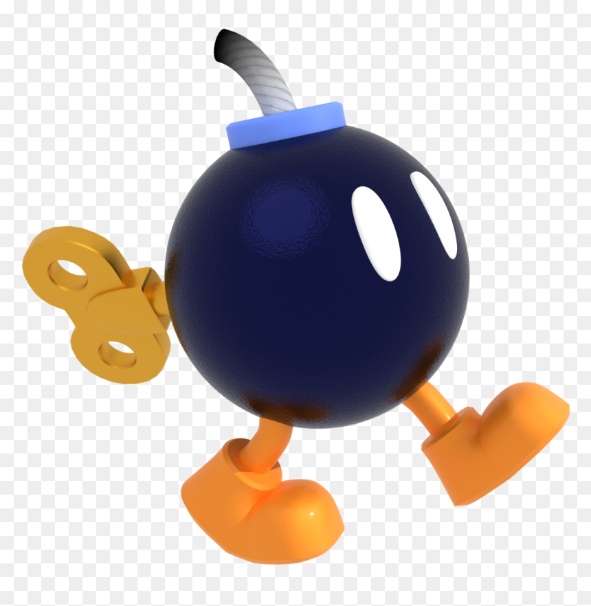 Cartoon, HD Png Download - bob omb png