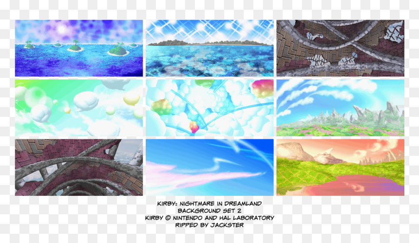 Backgrounds - Kirby Dream Land 3 Background, HD Png Download - kirby sprite png