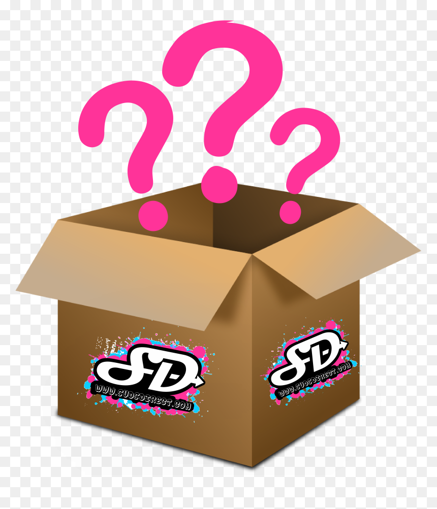 Black Friday Cyber Monday Mystery Box - Cardboard Box Clipart Png, Transparent Png - cardboard boxes png