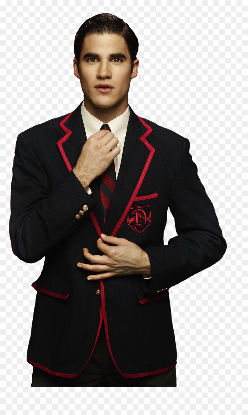Darren Criss Blaine Anderson, HD Png Download - chris colfer png