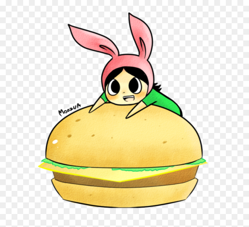 Bob"s Burgers Tina By Mancinii On Clipart Library - Kawaii Louise Bob's Burgers, HD Png Download - bob omb png