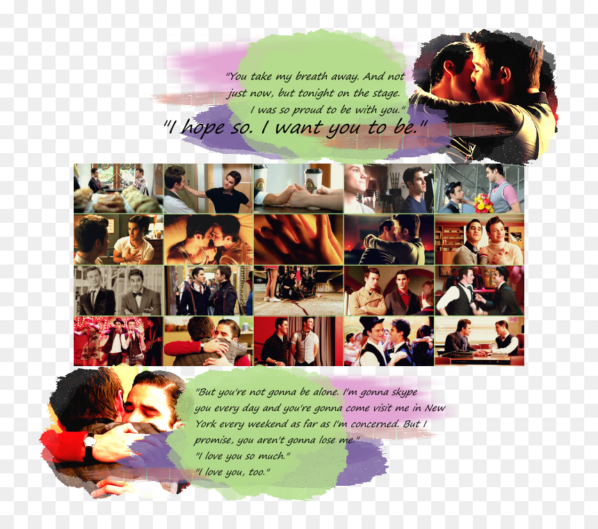 Klaine Season 3, HD Png Download - chris colfer png
