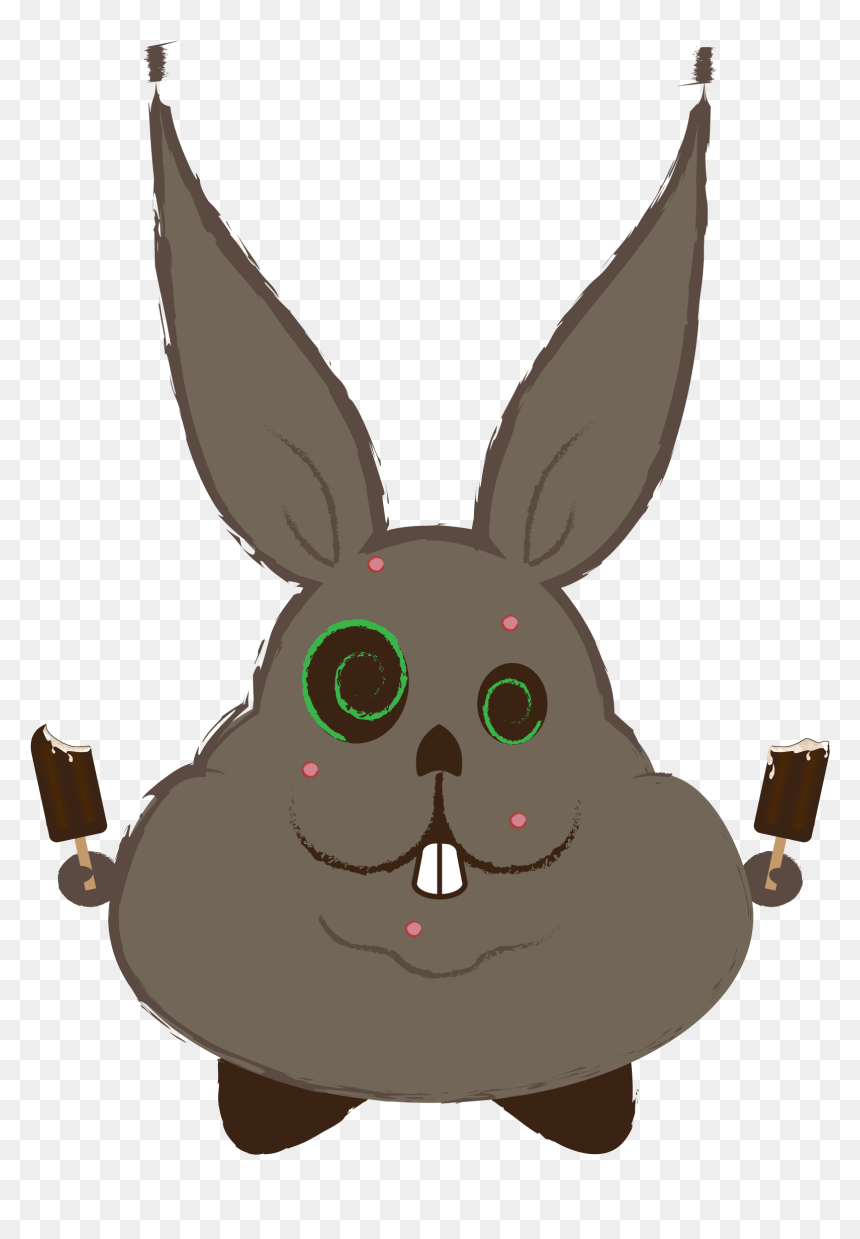 Cartoon, HD Png Download - chubby bunny png