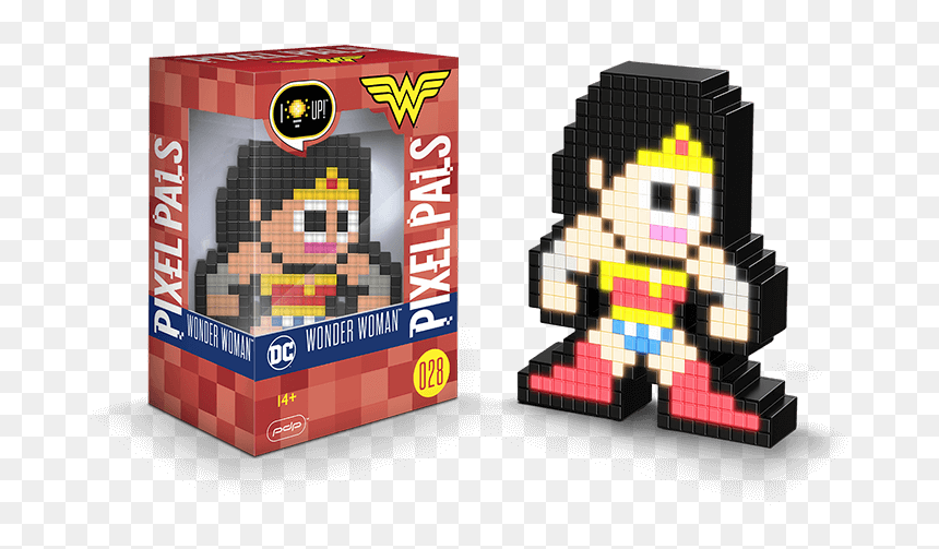 Pixel Pals Wonder Woman, HD Png Download - dc robin png