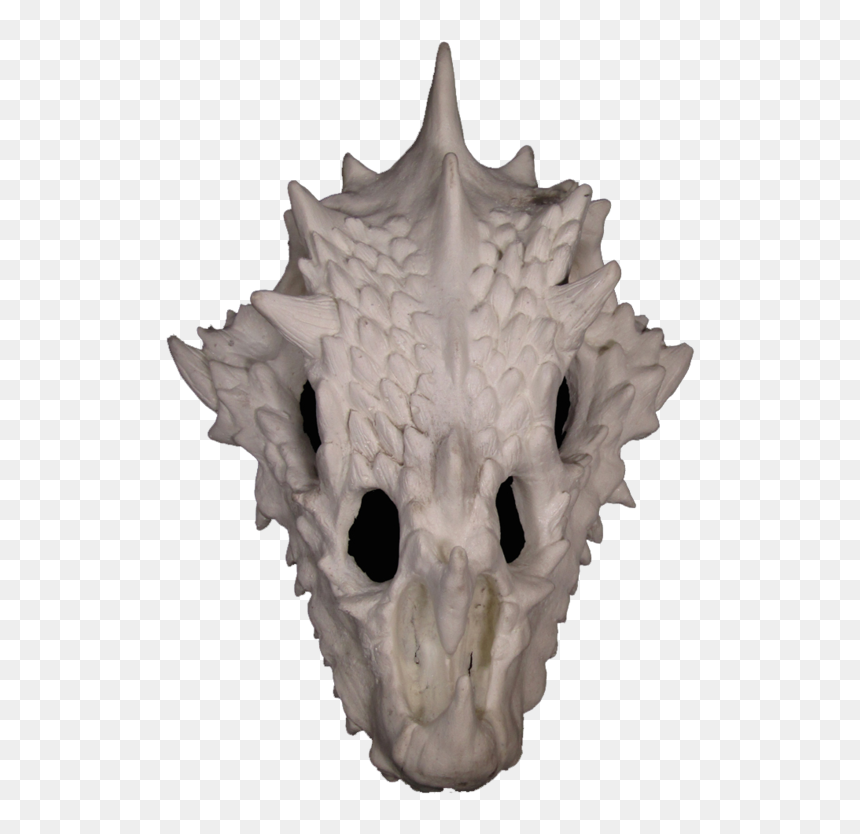 Skull, HD Png Download - dragon skull png