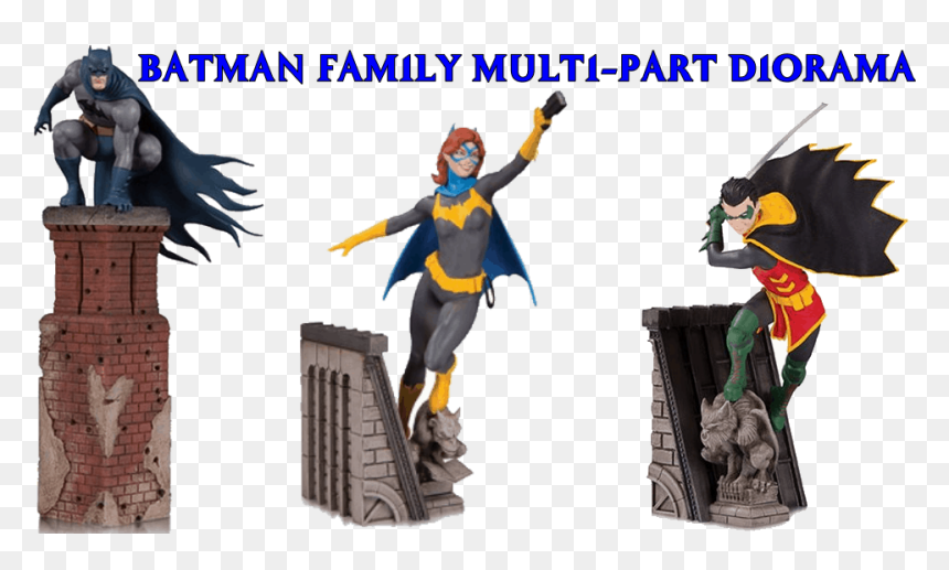 Batman Tas Batgirl Statue, HD Png Download - dc robin png