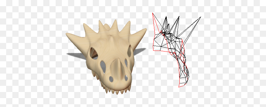 3d Design By Bugarinfabian187 May 14, - Triceratops, HD Png Download - dragon skull png